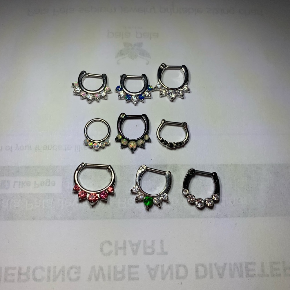 Morbid Metals Septum Clicker Bundle - Picture 4 of 5